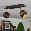 TOME Ceiling Light LED brass, black, 2-light sources