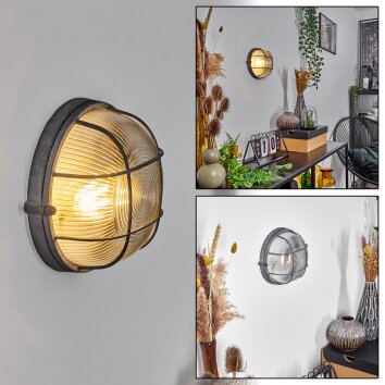 CHAQUIRE Wall Light grey, 1-light source