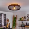 AGUEDA Ceiling Light copper, matt nickel, black, 1-light source