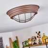 COLTAUCO Ceiling Light rust-coloured, 1-light source