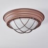 COLTAUCO Ceiling Light rust-coloured, 1-light source