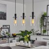 MIAQUI Pendant Light black, 3-light sources