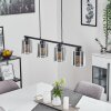 PAJONALES Pendant Light black, 4-light sources