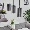 RASPERDEN Pendant Light black, 3-light sources
