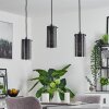 RASPERDEN Pendant Light black, 3-light sources