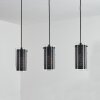 RASPERDEN Pendant Light black, 3-light sources