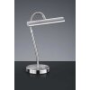 Trio CURTIS table lamp LED matt nickel, 1-light source
