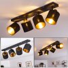 Ceiling Light Alsen black, 4-light sources