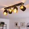 Ceiling Light Alsen black, 4-light sources