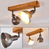 Ceiling Light Tholen brown, 2-light sources