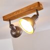 Ceiling Light Tholen brown, 2-light sources
