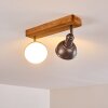 Ceiling Light Tholen brown, 2-light sources