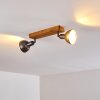 Ceiling Light Tholen brown, 2-light sources