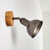 Wall Light Tholen brown, 1-light source