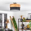 Vrolle Ceiling Light Light wood, matt nickel, 2-light sources