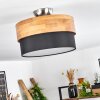 Vrolle Ceiling Light Light wood, matt nickel, 2-light sources