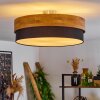 Vrolle Ceiling Light Light wood, matt nickel, 3-light sources