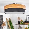 Vrolle Ceiling Light Light wood, matt nickel, 3-light sources