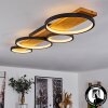 Rodekro Ceiling Light LED Light wood, black, 1-light source