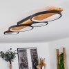 Rodekro Ceiling Light LED Light wood, black, 1-light source