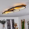 Rodekro Ceiling Light LED Light wood, black, 1-light source