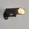 Usmagama solar wall lamp LED black, 1-light source, Motion sensor