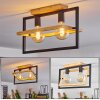 Espenel Ceiling Light Light wood, black, 2-light sources