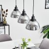 Morzine Pendant Light black, 3-light sources