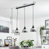 Morzine Pendant Light black, 3-light sources