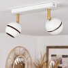 Tome Ceiling Light LED brass, white, 2-light sources