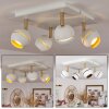 Tome Ceiling Light LED brass, white, 4-light sources