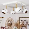 Tome Ceiling Light LED brass, white, 4-light sources