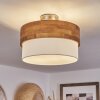 Vrolle Ceiling Light Light wood, matt nickel, 2-light sources