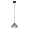 Globo SHAUN Pendant Light black, 1-light source
