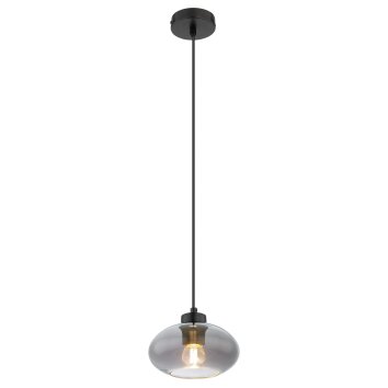 Globo SHAUN Pendant Light black, 1-light source