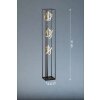Fischer & Honsel Gisi Floor Lamp LED black, 3-light sources