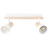 Brilliant Daintree Ceiling Light Ecru, white, 2-light sources