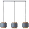 Brilliant Waterlilly Pendant Light black, 3-light sources