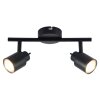 Brilliant Andres Ceiling Light LED black, 2-light sources
