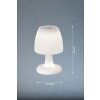 FHL easy Barletta Table lamp LED white, 1-light source, Colour changer
