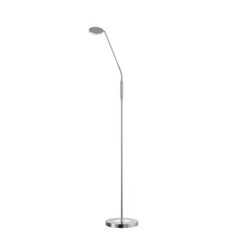 FHL easy Luna Floor Lamp LED matt nickel, 1-light source