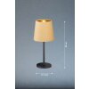 FHL easy Palina Table lamp black, 1-light source