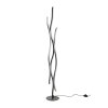 Trio Blaze Floor Lamp LED aluminium, 1-light source