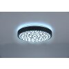 Reality Chizu Ceiling Light LED black, 1-light source, Remote control, Colour changer