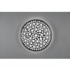 Reality Chizu Ceiling Light LED black, 1-light source, Remote control, Colour changer