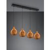 Reality Sprout Pendant Light black, 4-light sources