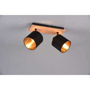 Reality Tommy Ceiling Light Ecru, black, 2-light sources