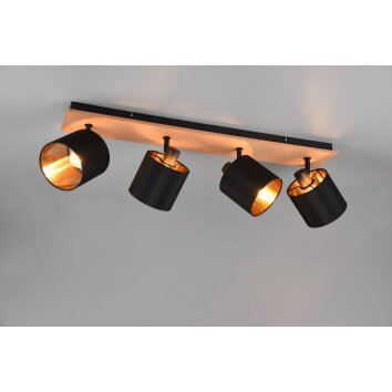 Reality Tommy Ceiling Light Ecru, black, 4-light sources