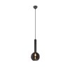 Trio Clayton Pendant Light black, 1-light source