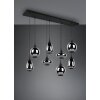 Trio Lumina Pendant Light black, 8-light sources